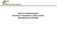 Tablet Screenshot of lascasasrurales.com